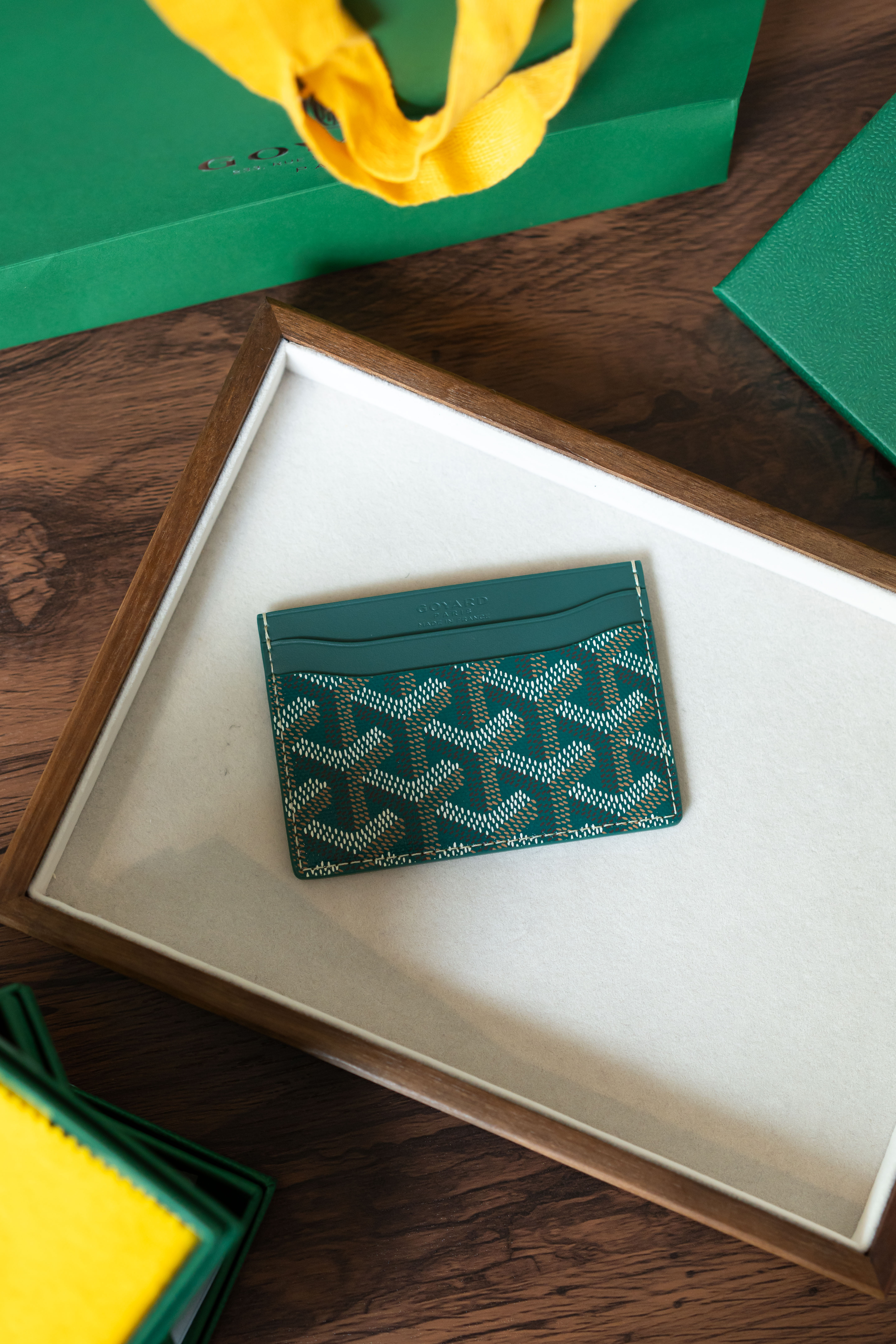 Goyard Saint-Sulpice Cardholder Green 綠色