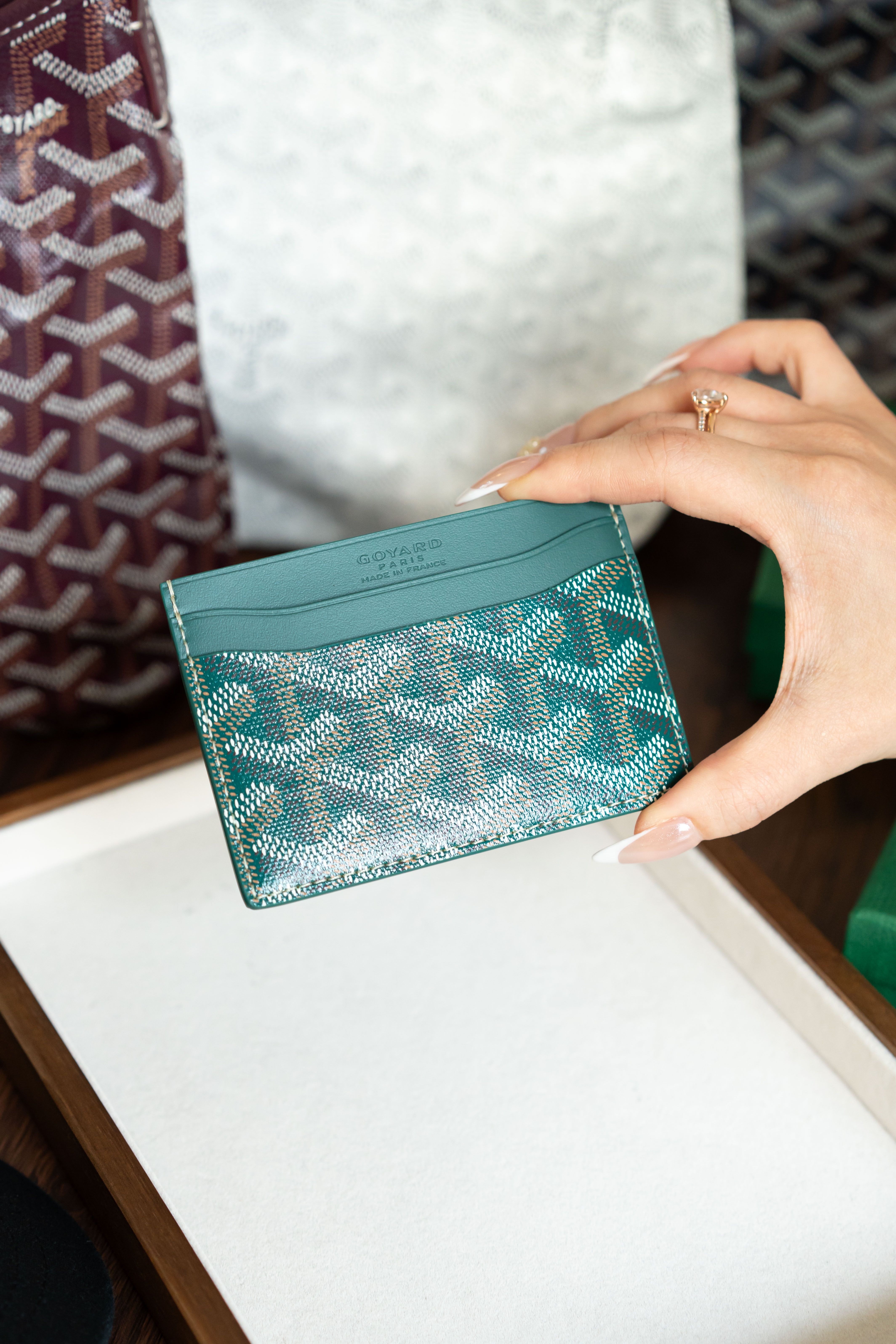 Goyard Saint-Sulpice Cardholder Green 綠色