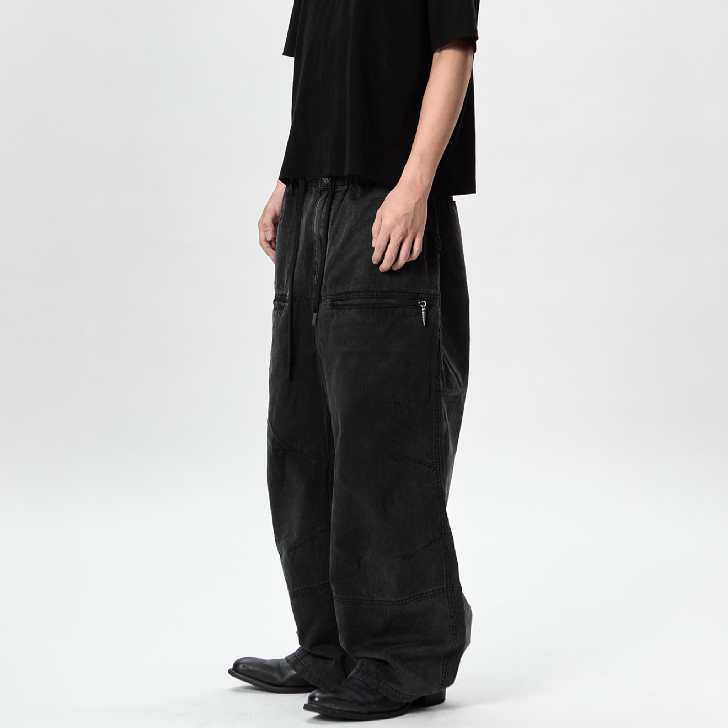 JOBDATASHEET Zipper Cargo Pants [D40]