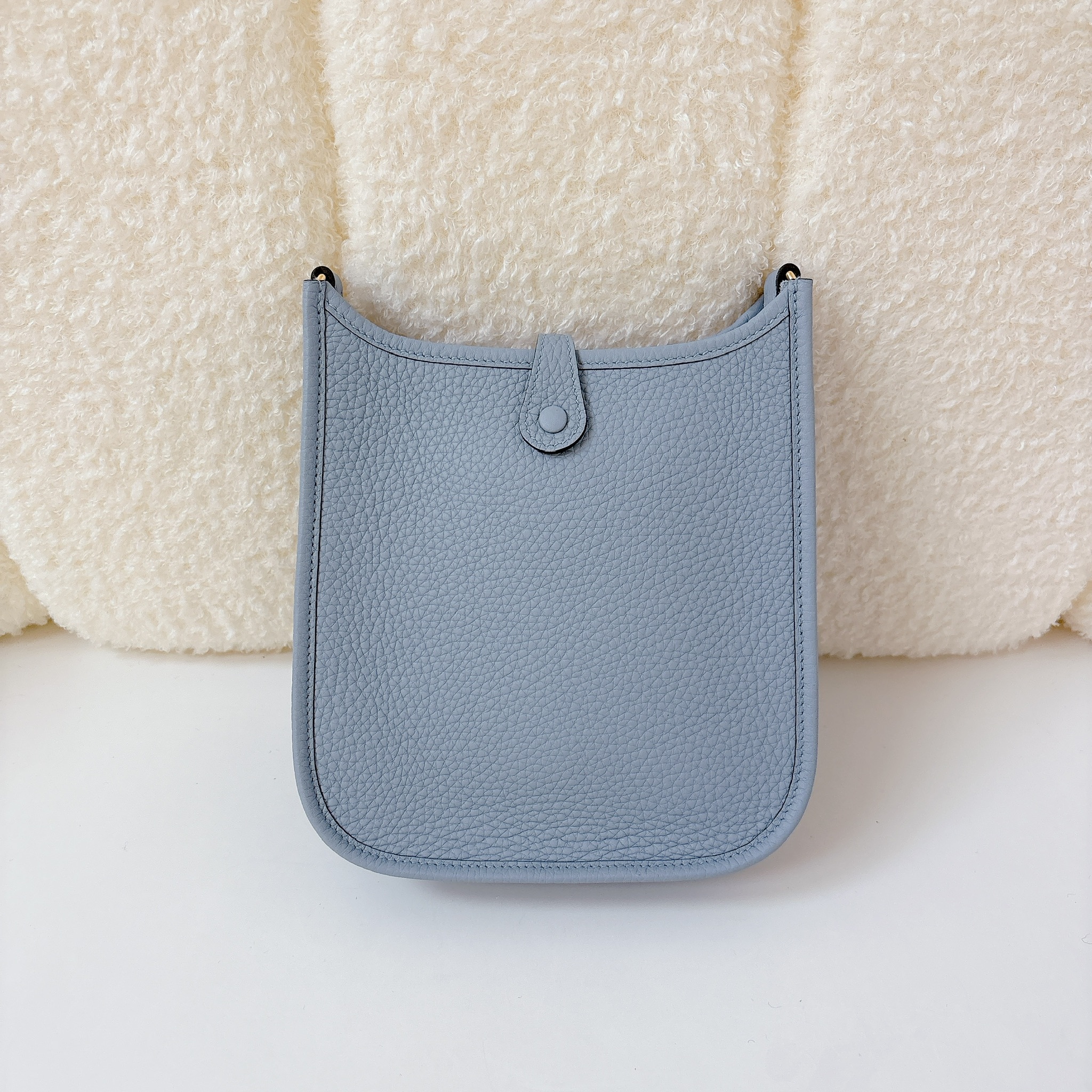 Hermès Evelyne 16 - Bleu Lin / GHW