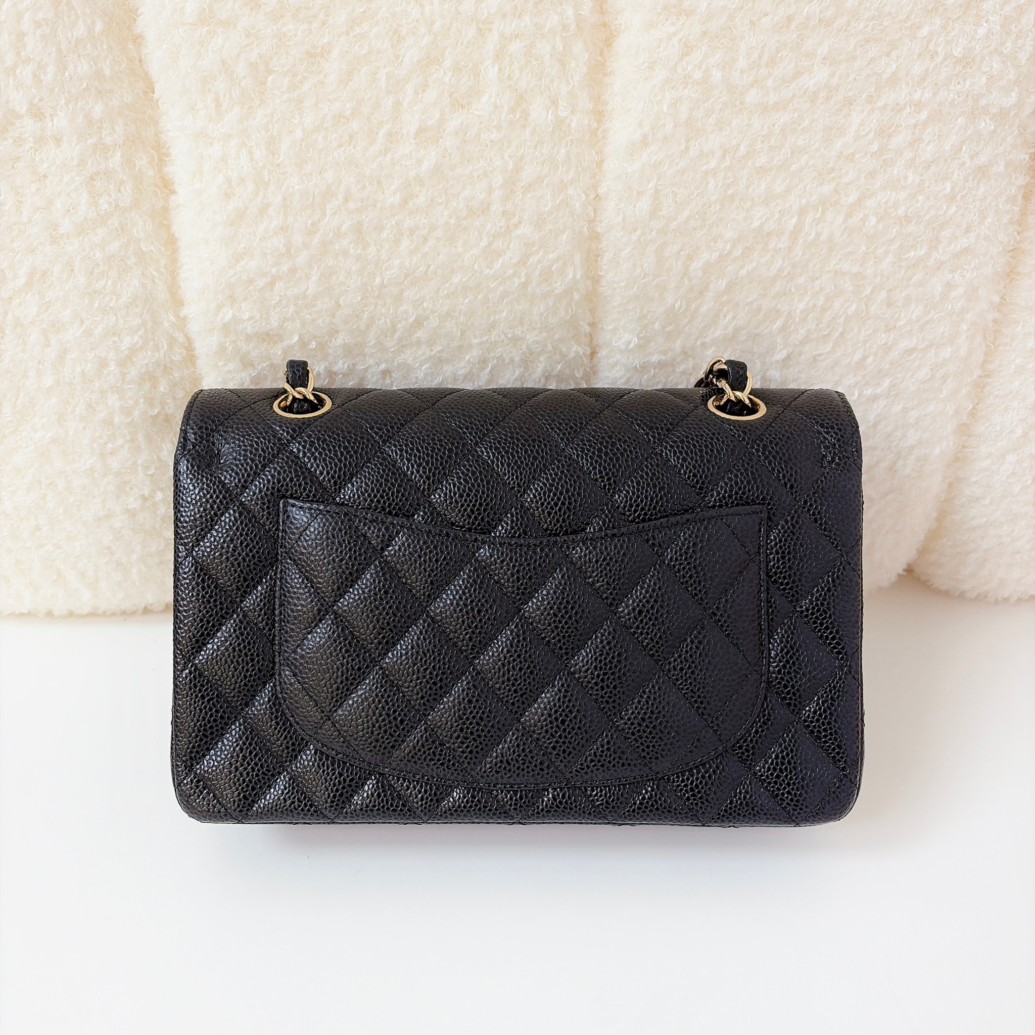 Chanel Small Classic Flap Bag - Black / GHW
