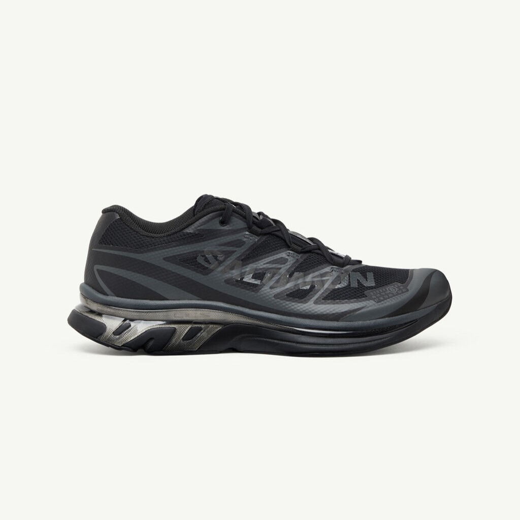 【代購】MM6 × SALOMON 聯名 5CM 低幫休閒鞋 男女穿搭 黑灰