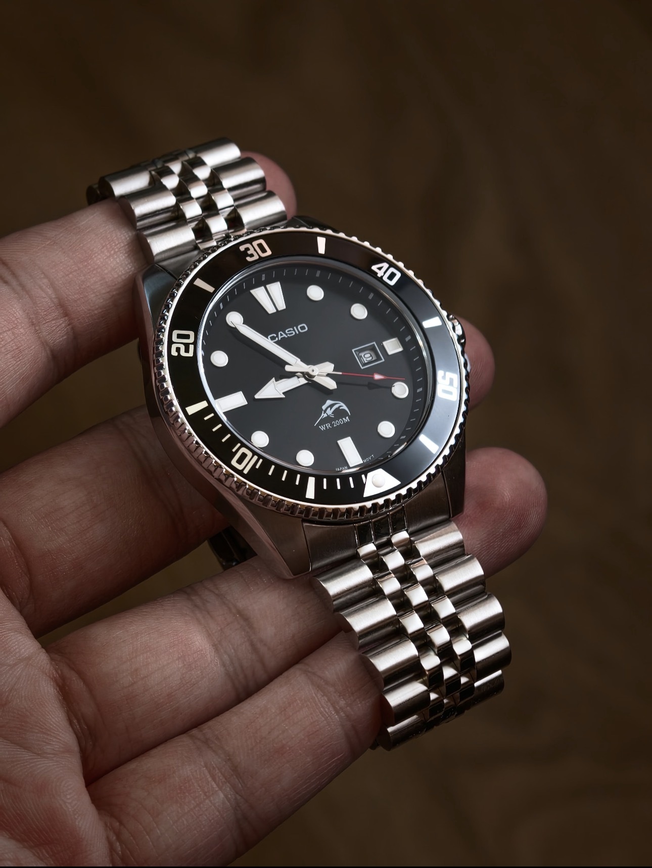 CASIO 卡西歐 小水鬼 不鏽鋼 帶錶 手錶 劍魚 槍魚 MDV-107D 4色