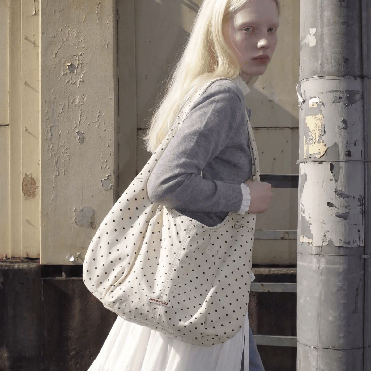MASMARULEZ｜MASMARULEZ x JANG YOON JU Drop eco shoulder bag [5 colors]