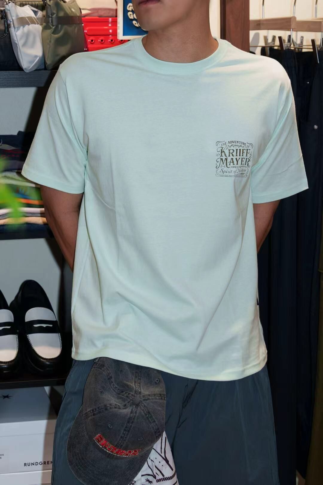 KRIFF MAYER｜LOGO PRINT SS T-SHIRT
