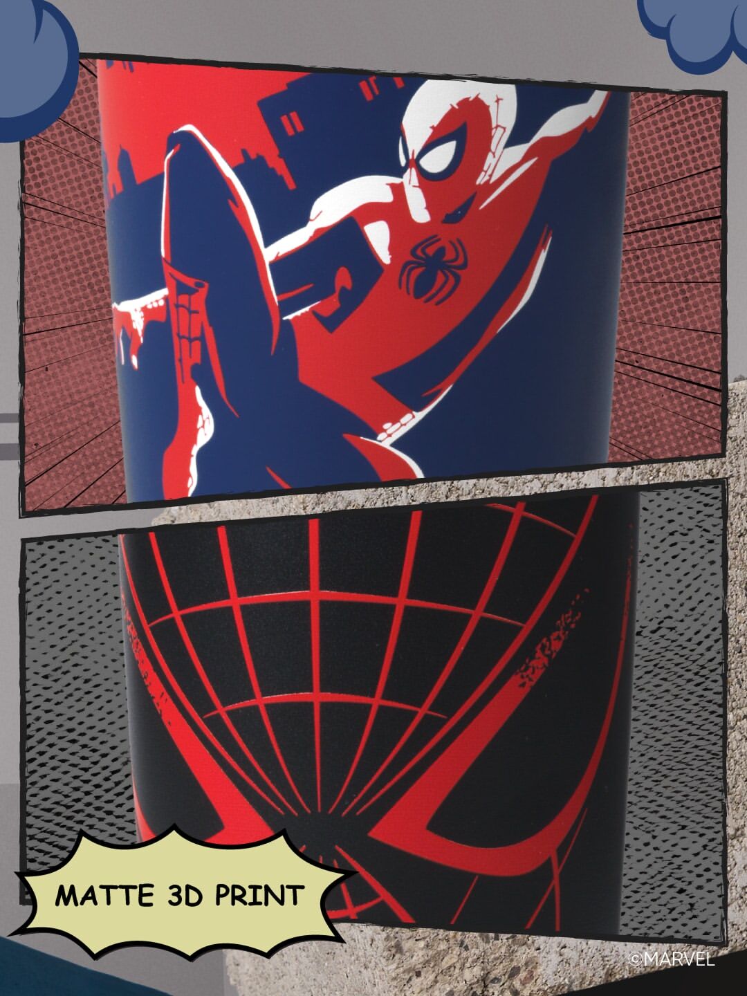 🇺🇸 MARVEL Spider-Man 專屬系列 X OWALA FreeSip Sway 蜘蛛人 漫威聯名款 不鏽鋼保溫杯 直飲杯 手提杯 30oz 887ml / 預購