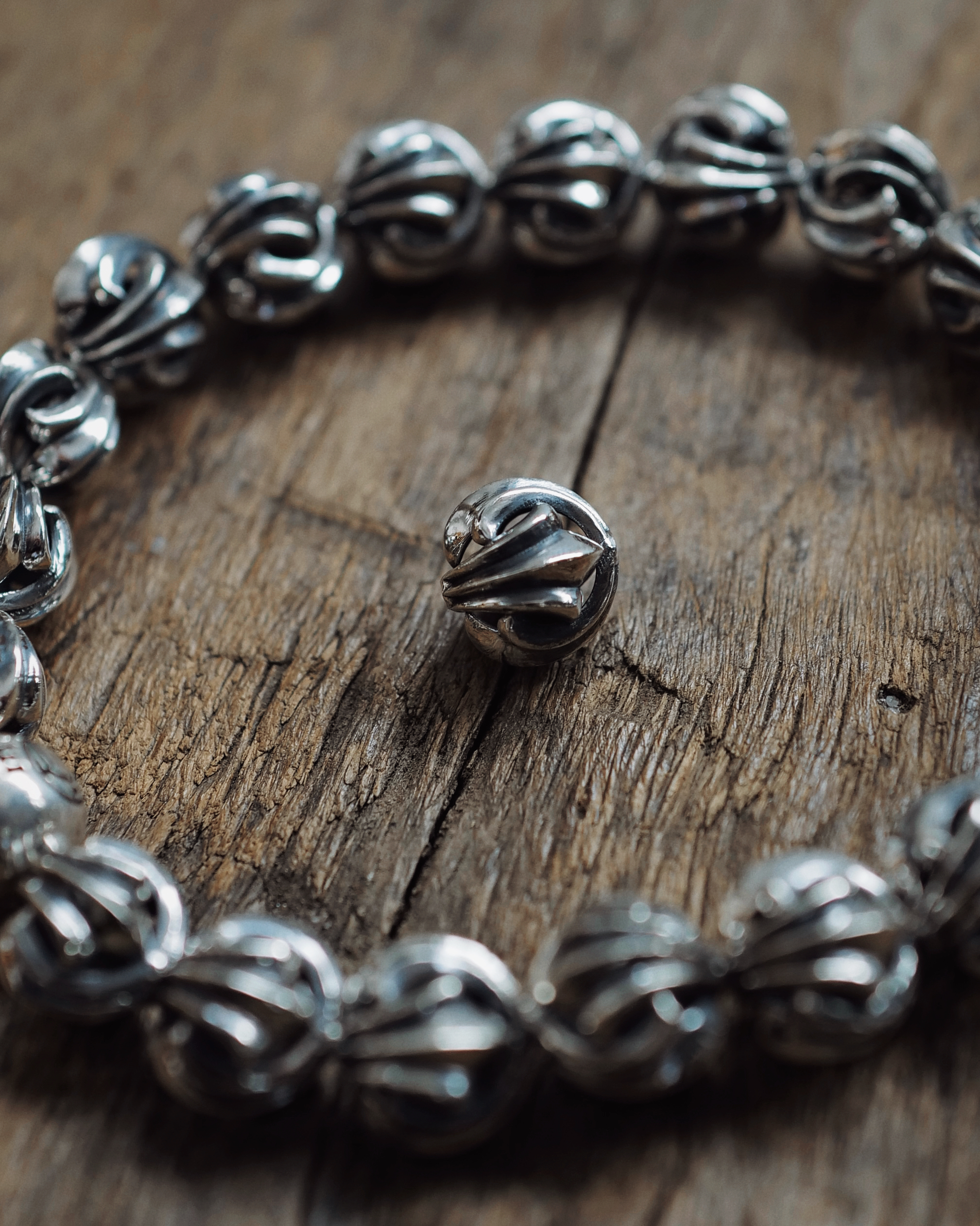 Mating Flight: Chrome Bead 10mm Beads