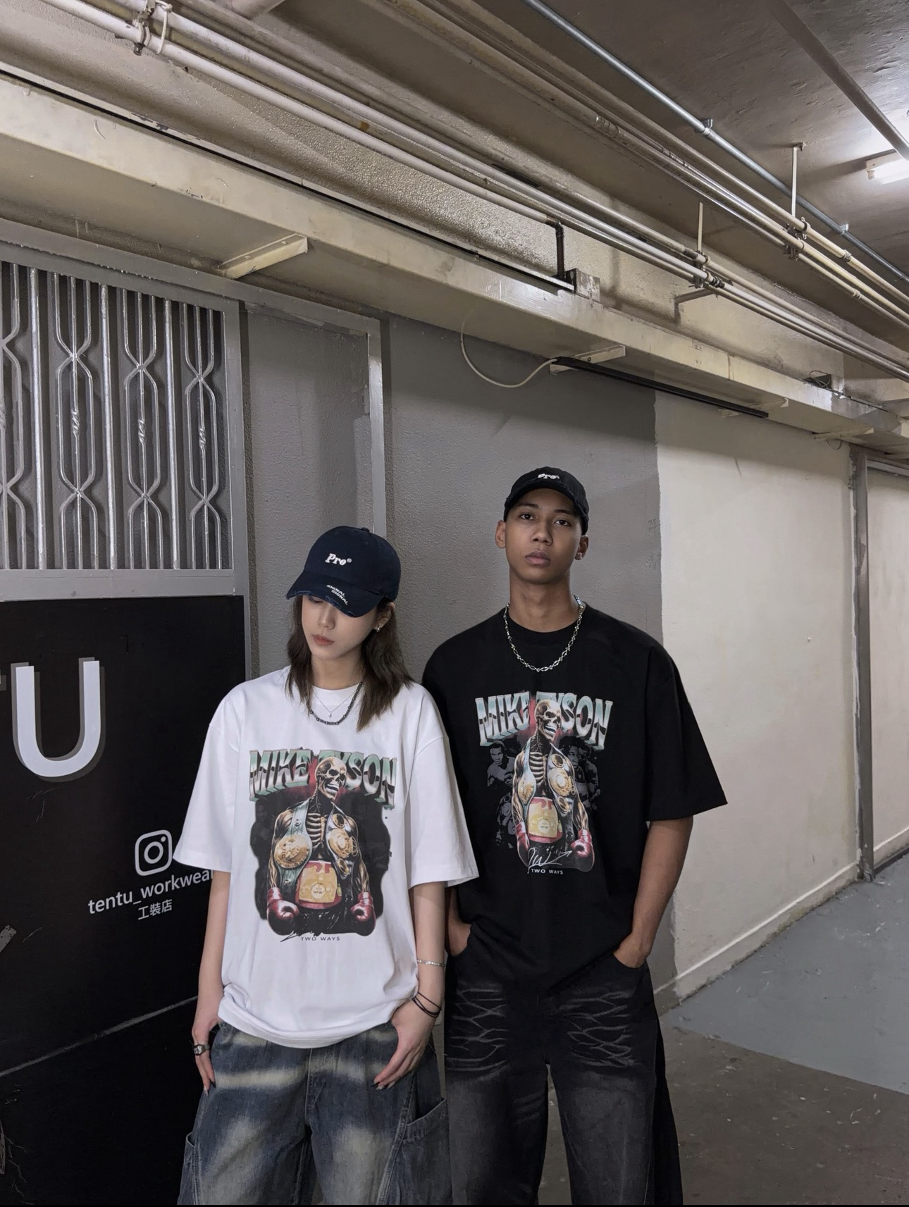 ST0049 Tyson print Tee