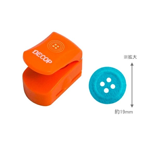 DECOP CRAFT PUNCH｜鈕扣壓花切割器 三款尺寸可選
