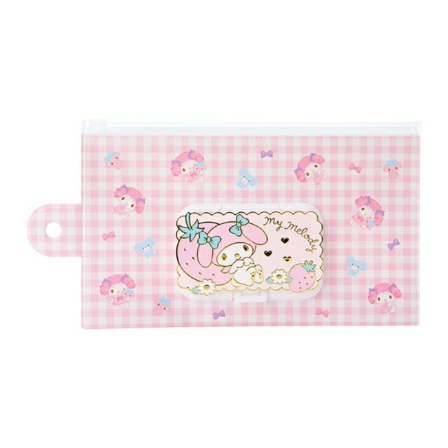日版Sanrio 格仔濕紙巾套 L