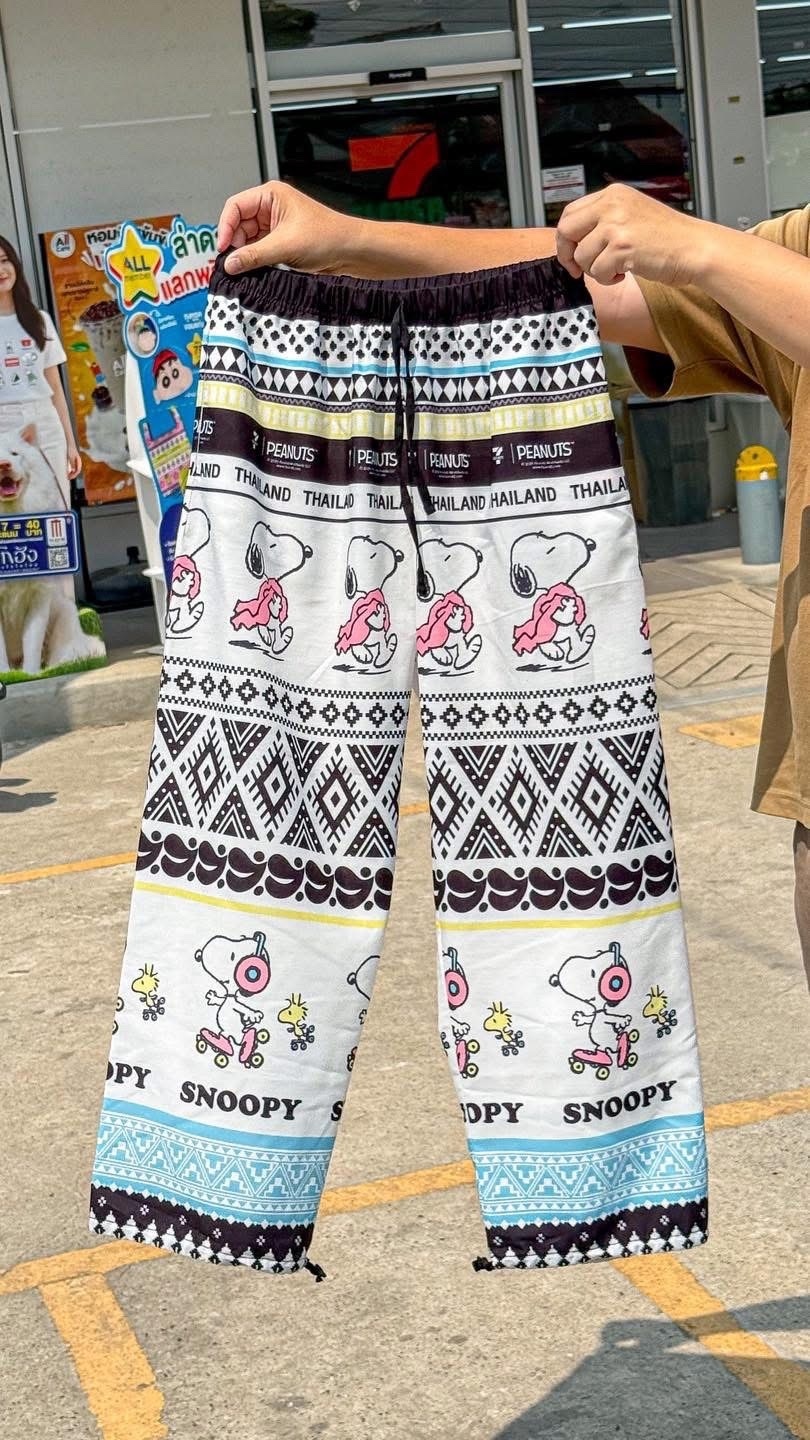 泰國限定🇹🇭 PEANUTS SNOOPY 史努比 大象褲 長褲