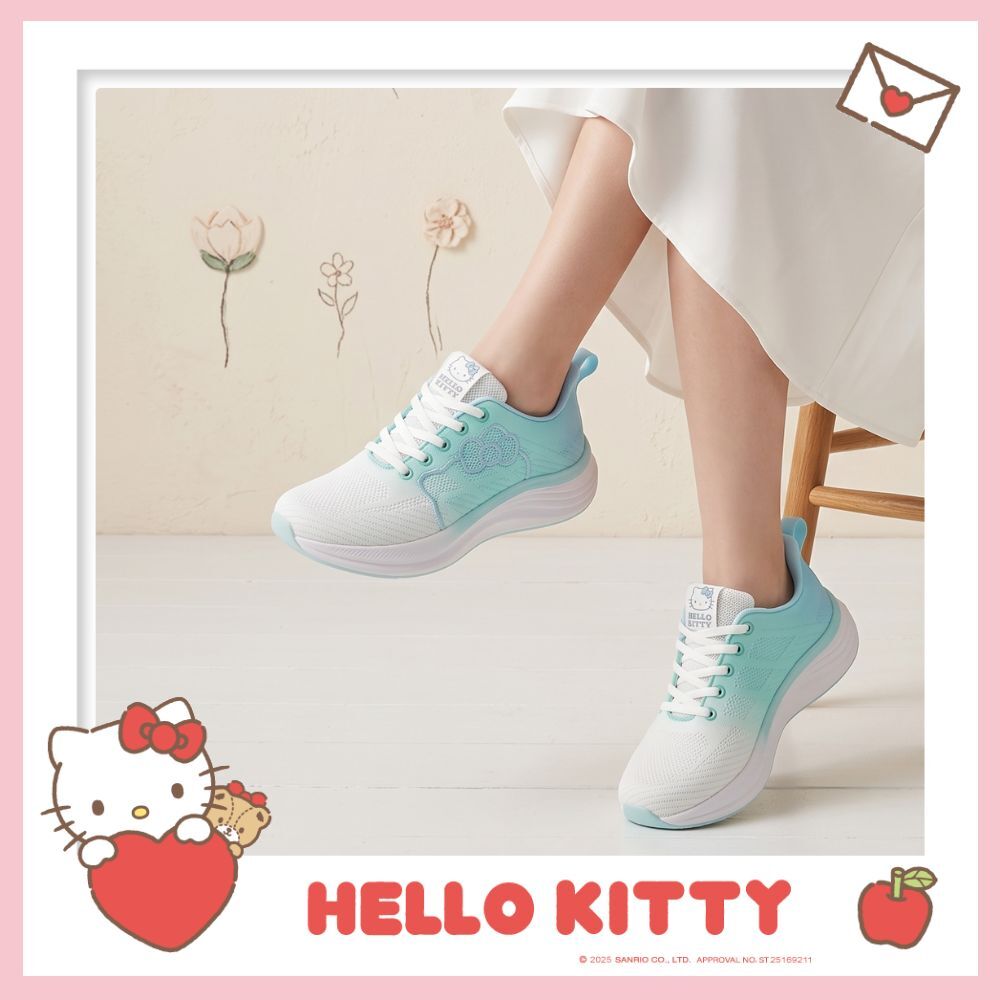 26139 Sanrio Hello Kitty 便服休閒鞋 漸變色 粉藍#TW-AS26-926006