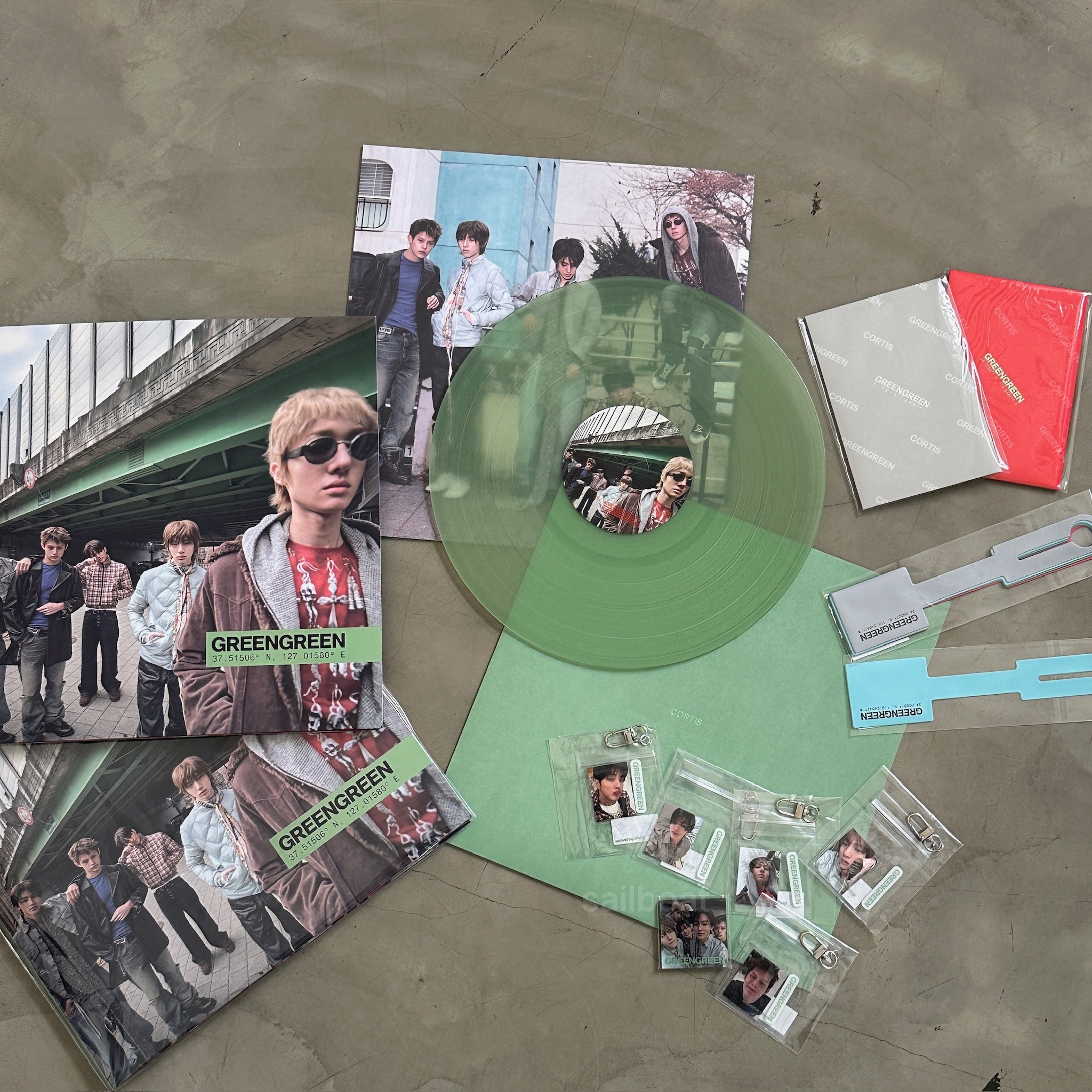 #預購 🇰🇷韓國 CORTIS 第二張 EP《GREENGREEN》Vinyl 黑膠版