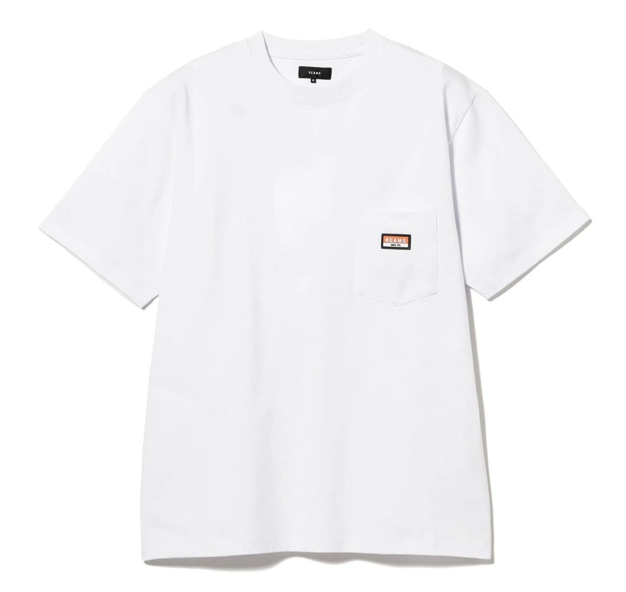 【現貨】BEAMS 立體橡膠LOGO 短tee