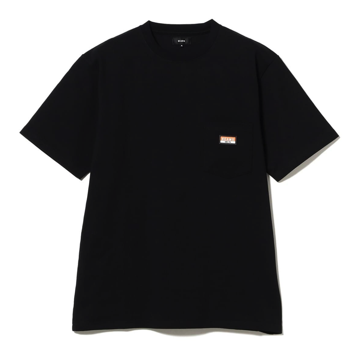 【現貨】BEAMS 立體橡膠LOGO 短tee