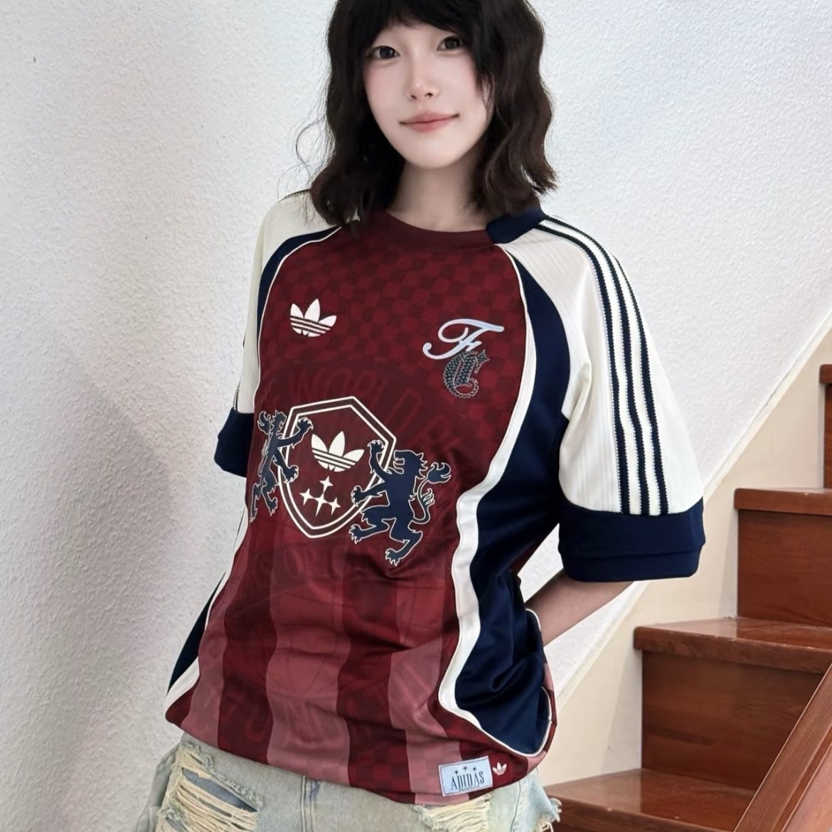 【代購】adidas Originals AOP 寬鬆休閒短袖T恤