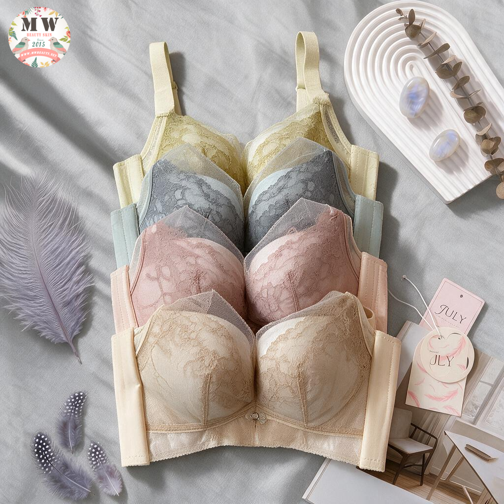 【台灣 JULY BRA】無鋼圈舒適集中內衣 | 零束縛軟托聚攏胸圍 (MW Beauty 直播限定優惠) [9171#]