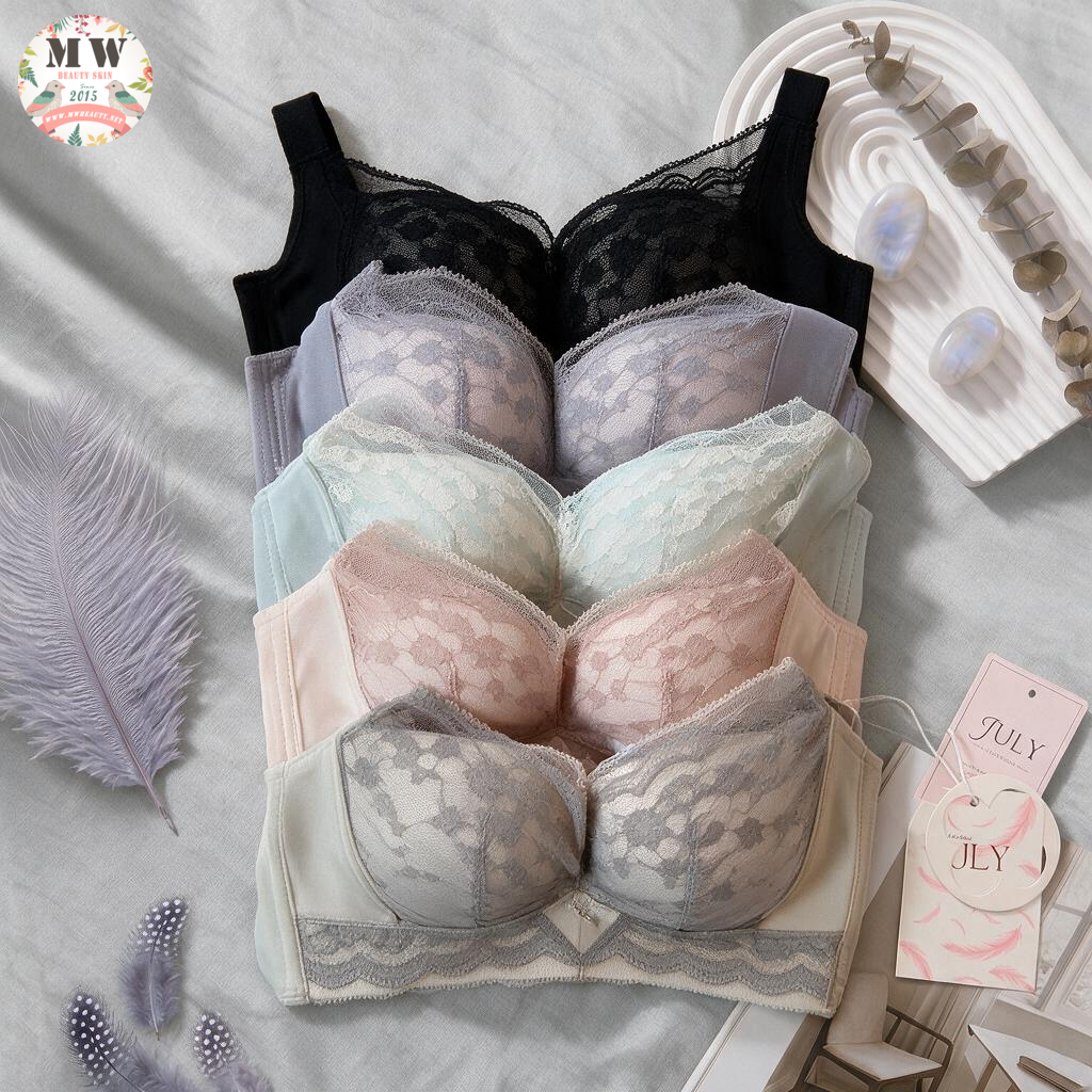 【台灣 JULY BRA】莫代爾舒適無壓內衣 | 雲感親膚全天候睡眠胸圍 (MW Beauty 直播限定優惠) [9236#]