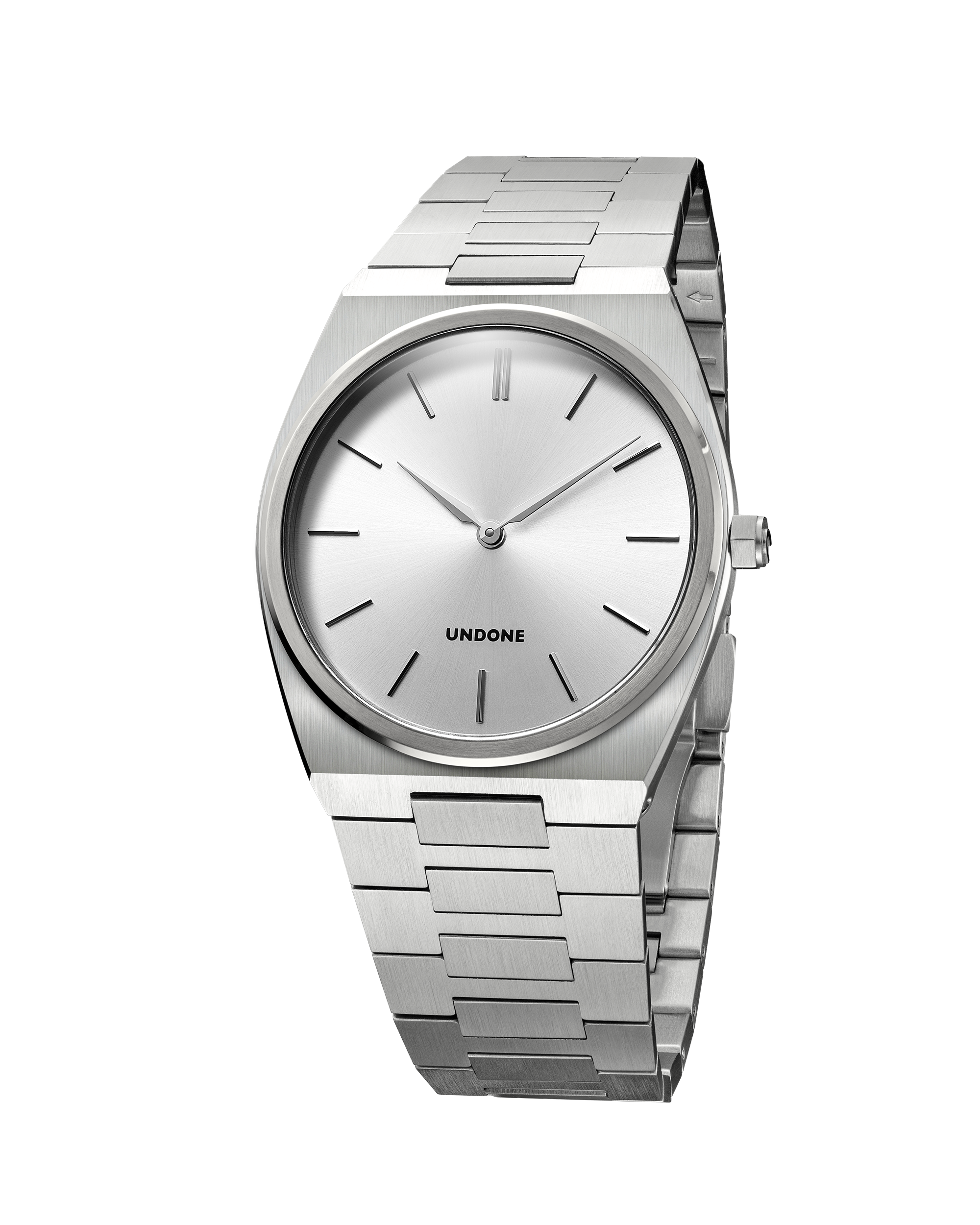 The Undone Slim Silver - 4.9mm - Silver Dial