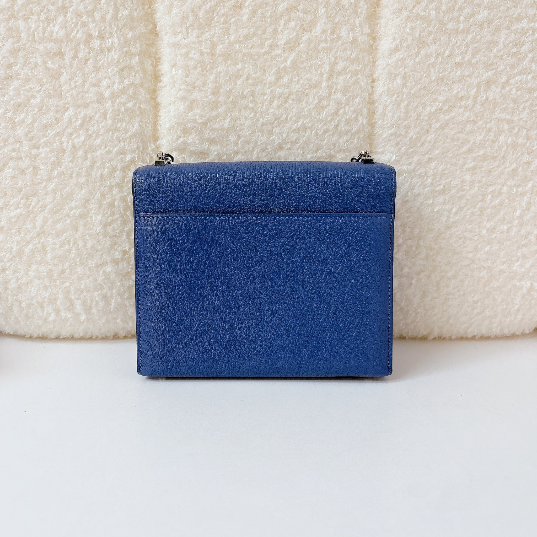 Hermès  Verrou Mini - Bleu Electrique / SHW