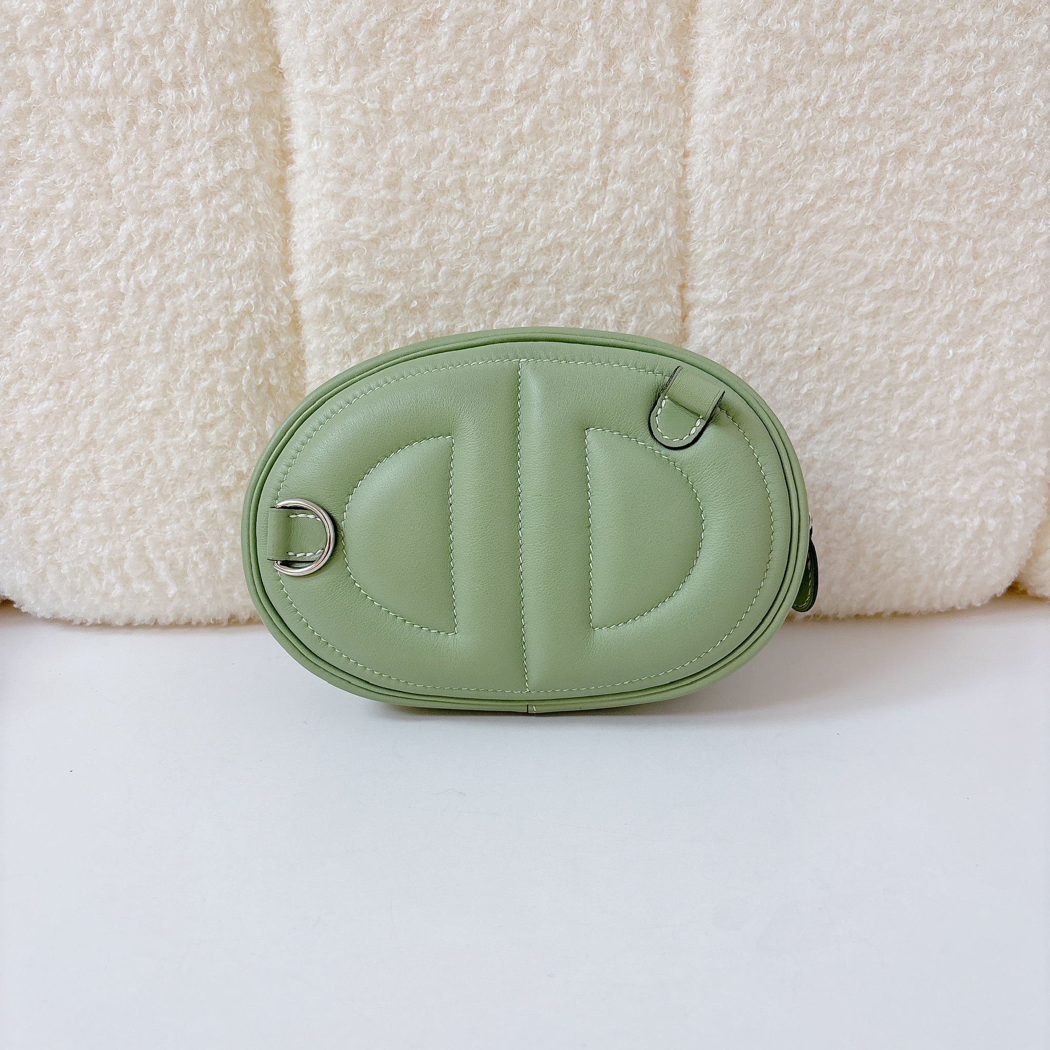 Hermès In-the-Loop Belt Bag - Vert Criquet - SHW