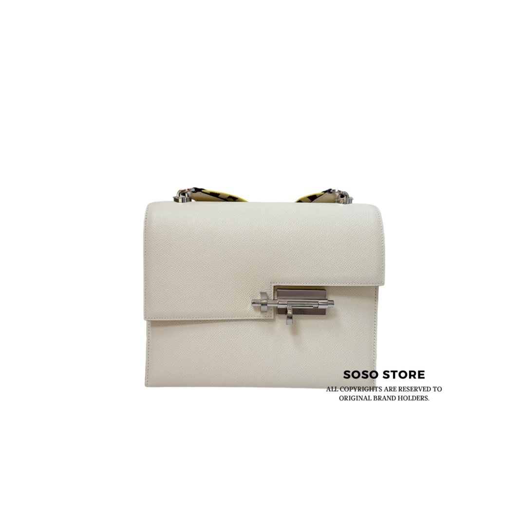 Hermès Verrou Mini - Nata / SHW