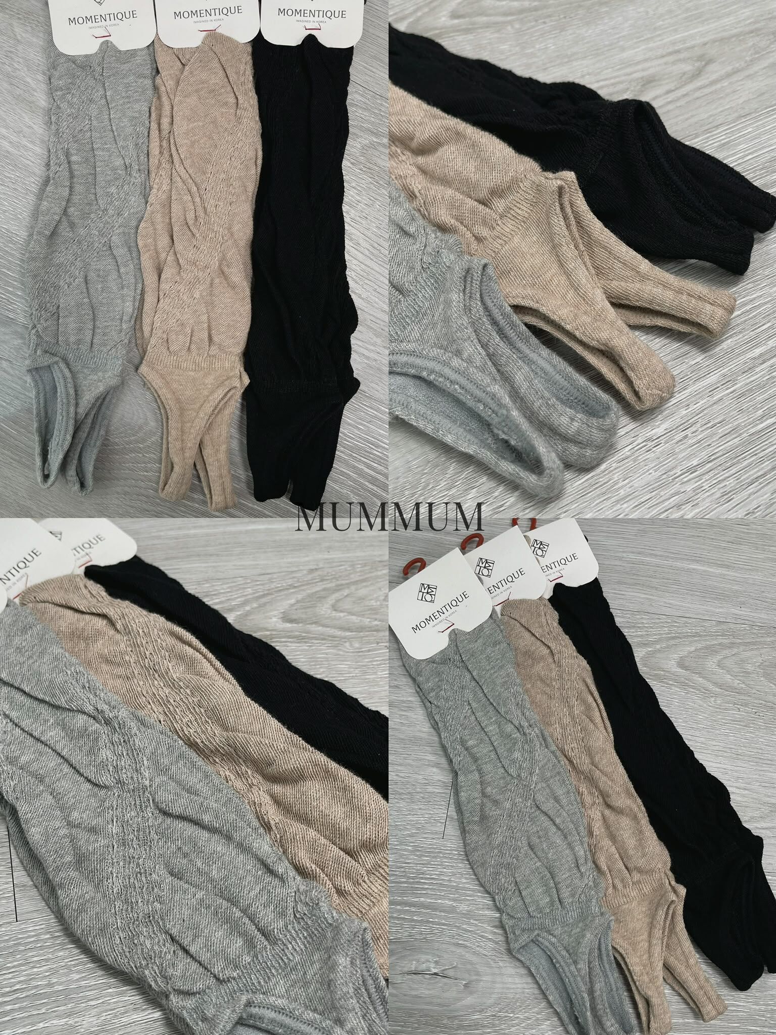 ac1484/皺皺斜紋長襪