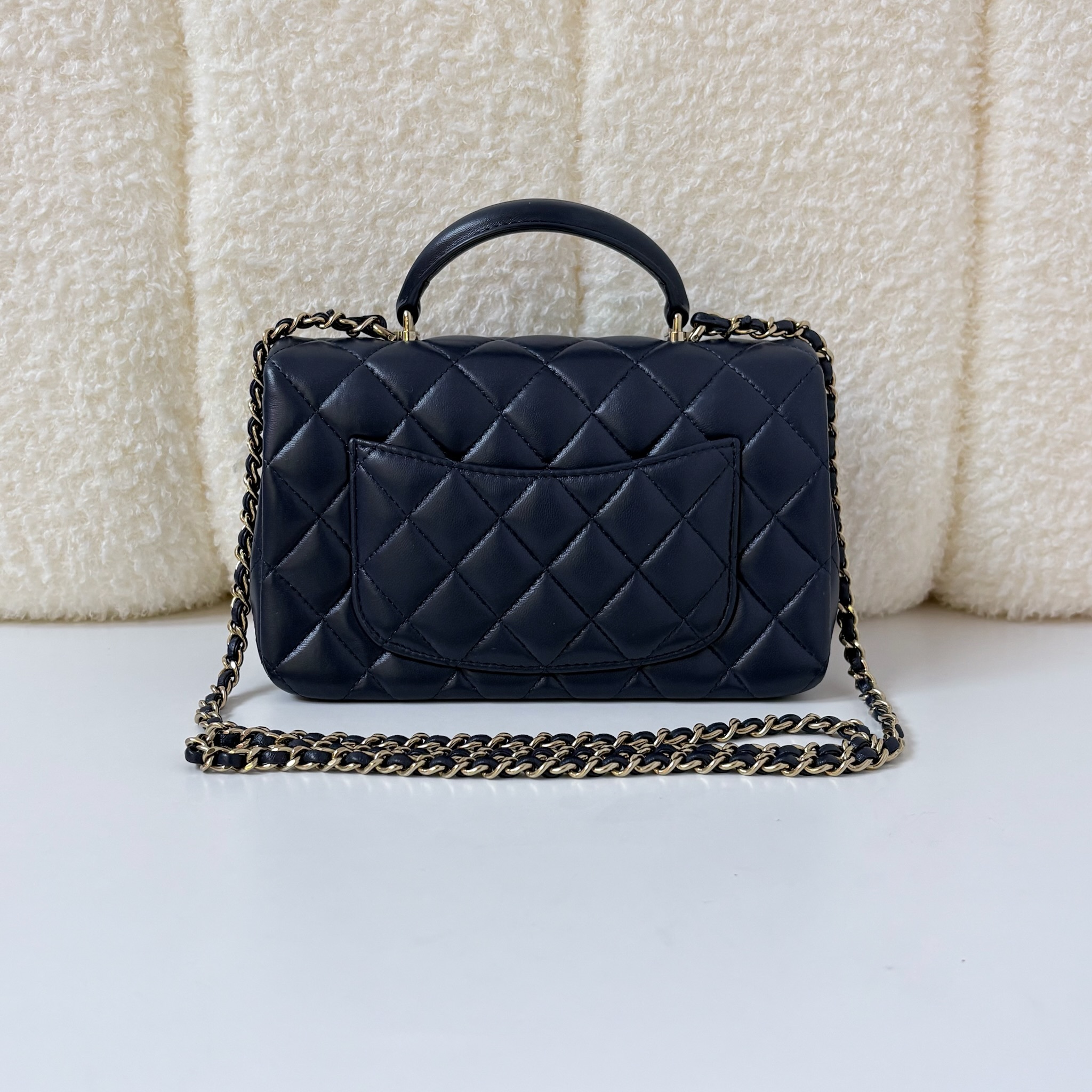 Chanel Trendy CC Bag - Navy Blue / GHW