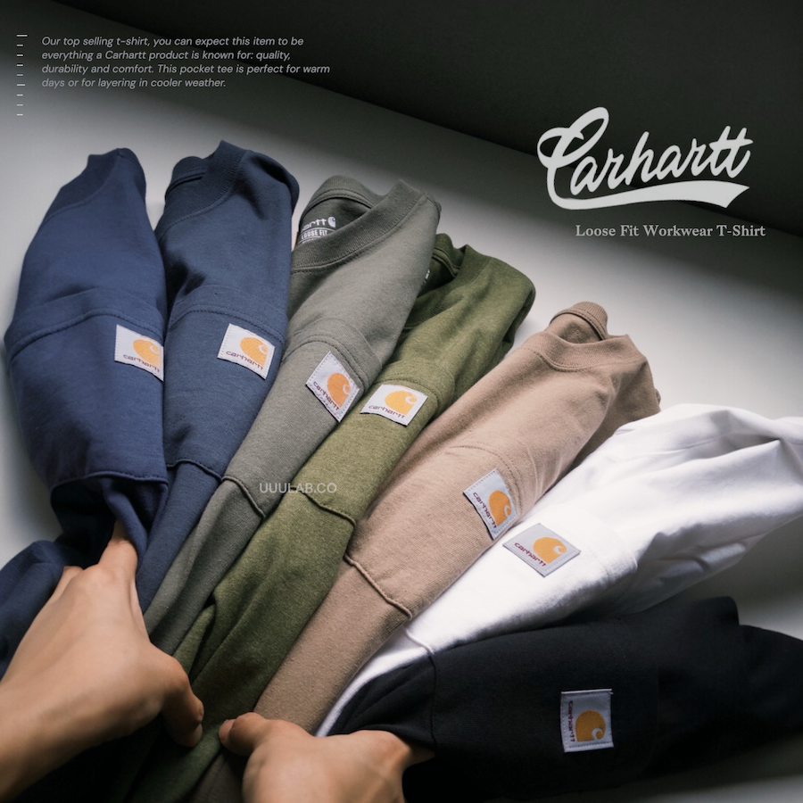 ｜多件加碼優惠🔥｜Carhartt HeavyWeight Workwear 口袋 Tee