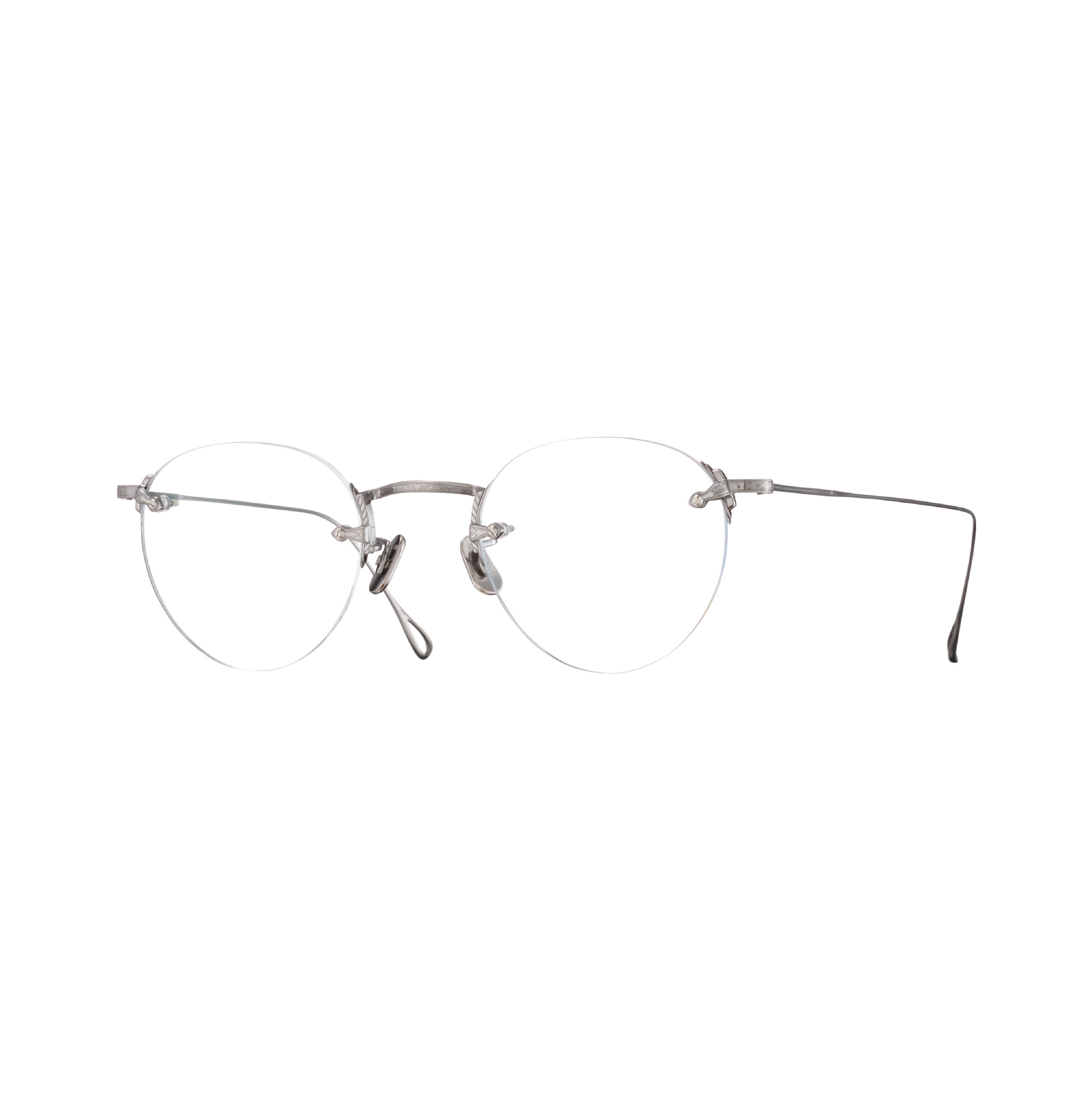 EYEVAN7285 140 雕花遍佈無框眼鏡