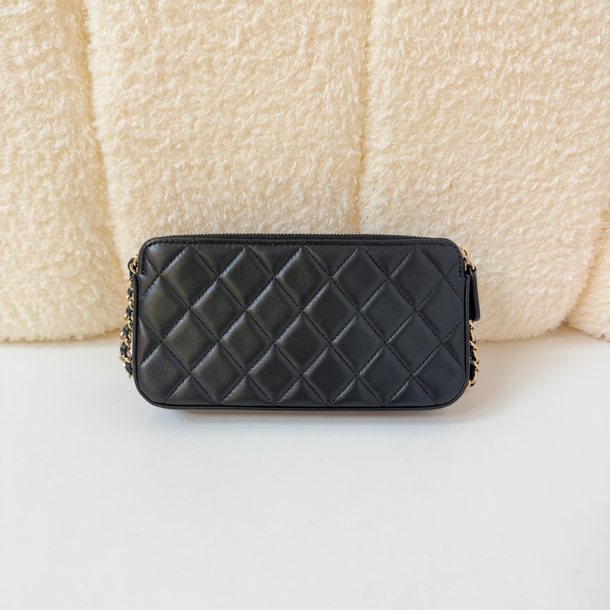 Chanel WOC - Black / GHW