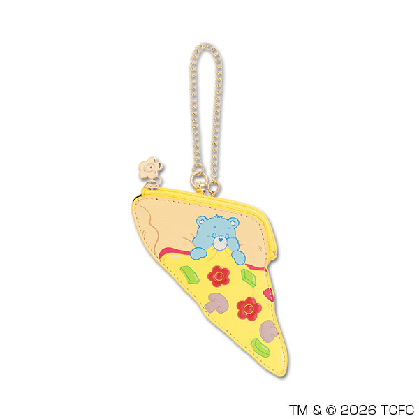 MARY QUANT / Care Bears(TM) Pizza Die-Cut Pouch