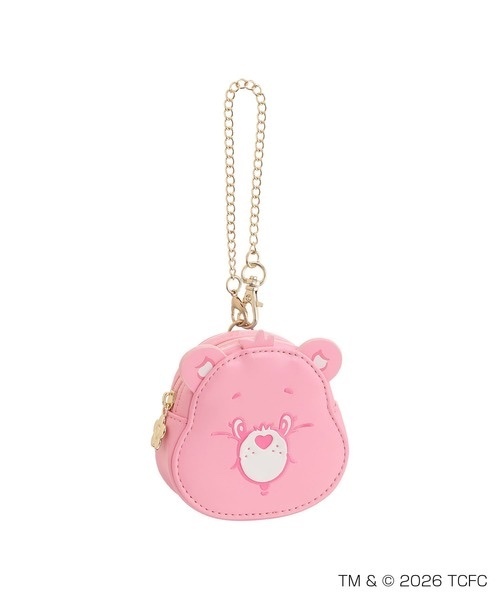 MARY QUANT / Care Bears(TM) Face Die-Cut Pouch