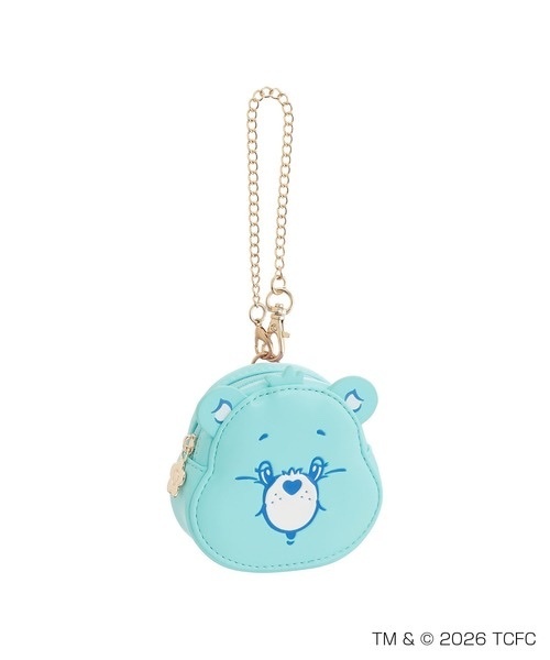 MARY QUANT / Care Bears(TM) Face Die-Cut Pouch