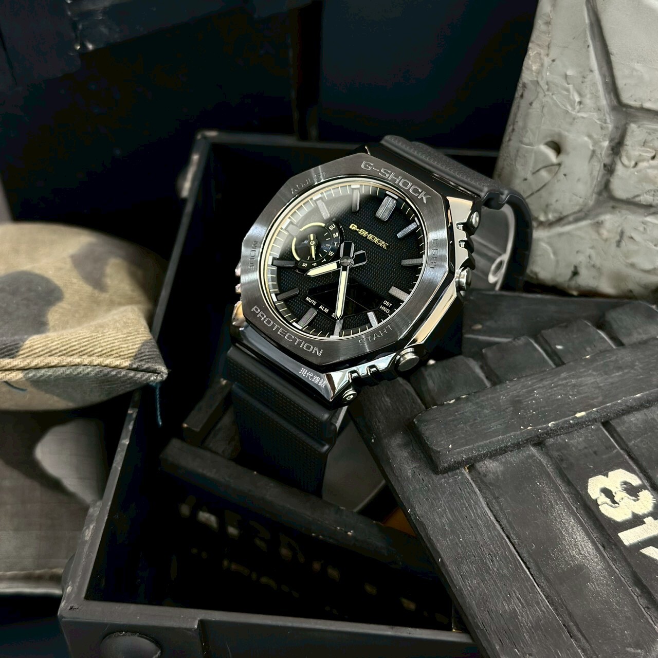 【G-SHOCK】G-STEEL 2100 系列 GM-2100LXB-1A9  44.4mm 現代鐘錶