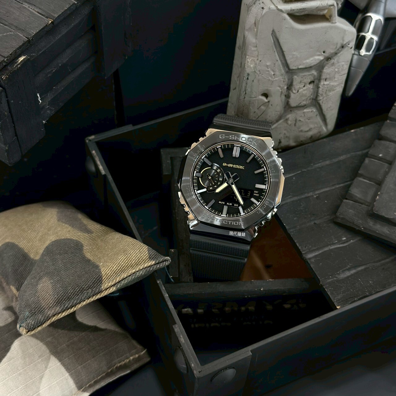 【G-SHOCK】G-STEEL 2100 系列 GM-2100LXB-1A9  44.4mm 現代鐘錶