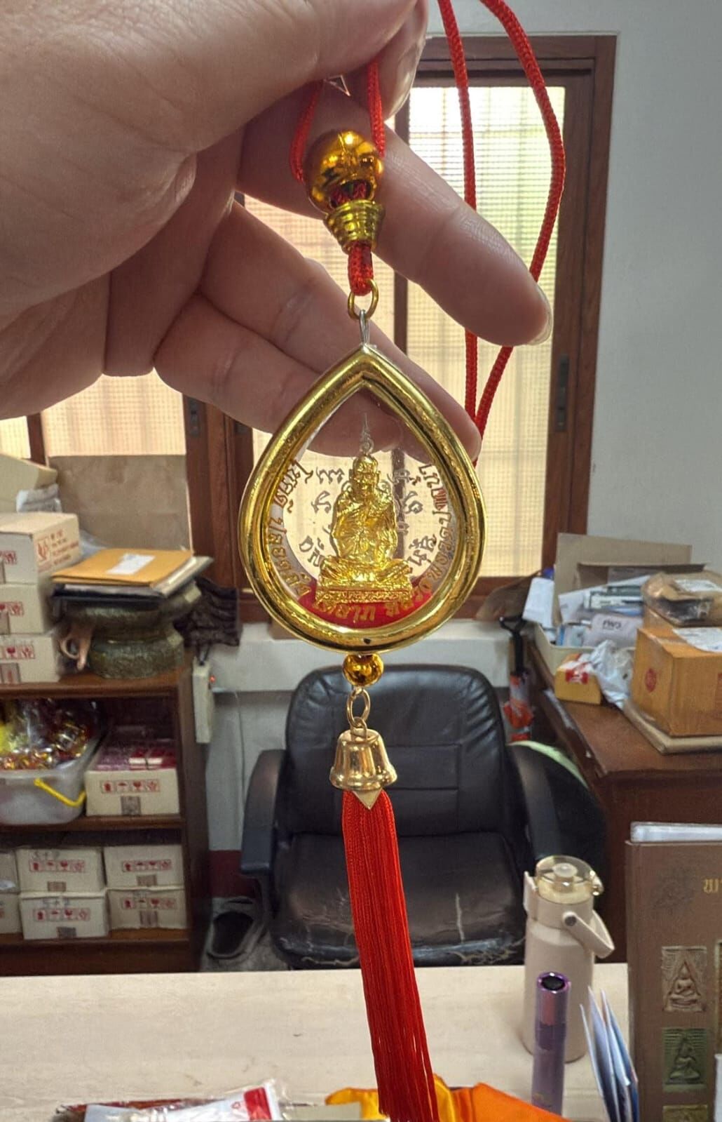 龍婆術供請開光 自身菩提車掛 強擋災  招財