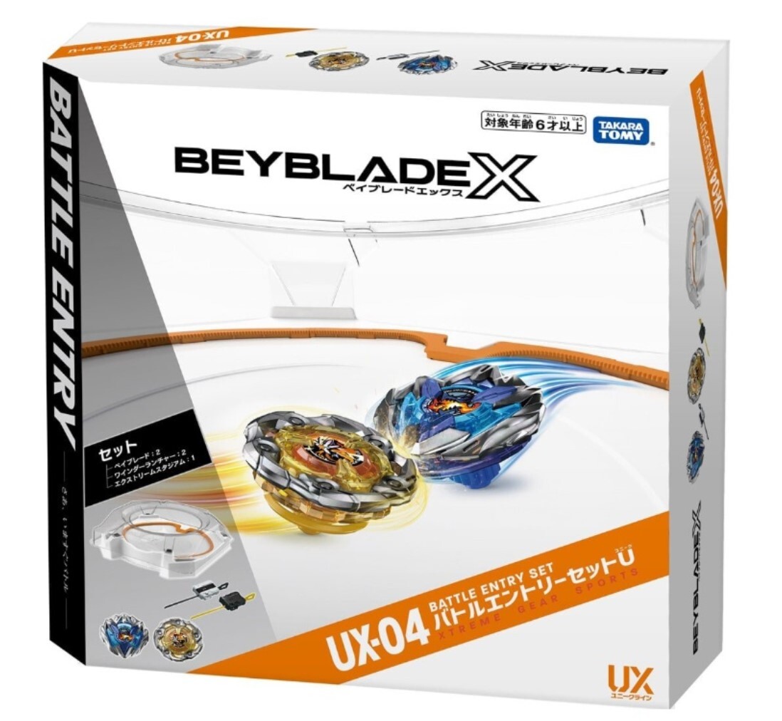 【BEYBLADE X】戰鬥陀螺X UX-04 極限衝擊對戰組U 台灣代理版 可掃QR strc