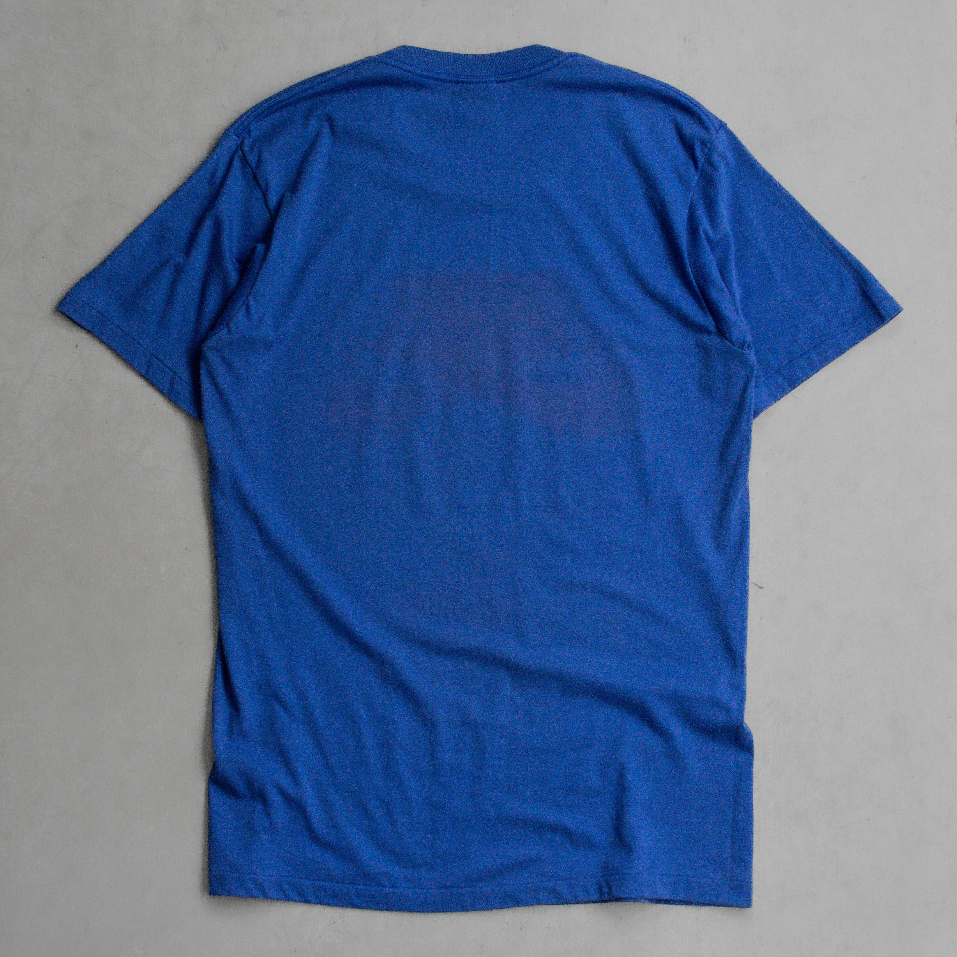 80S NIKE SWOOSH TEE 美國製 藍色 勾勾 短袖 T恤