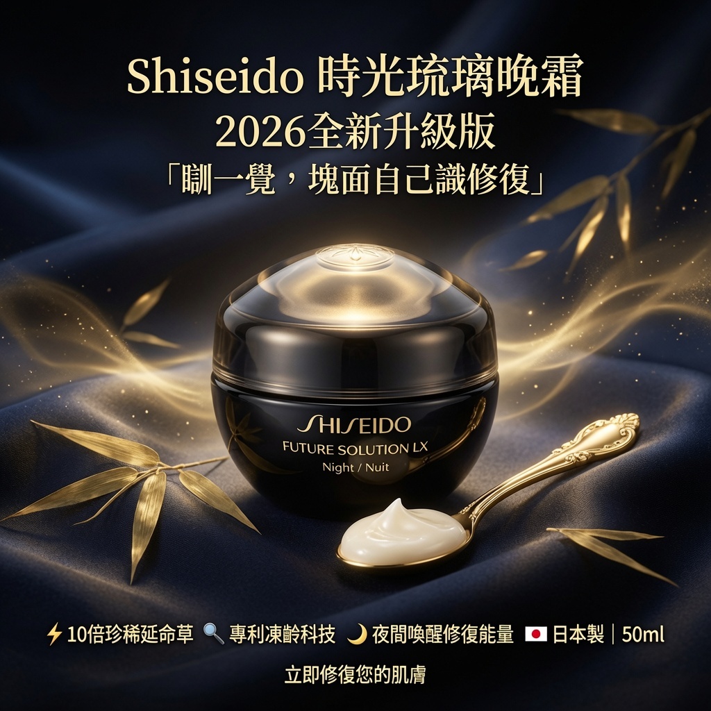 Shiseido時光琉璃晚霜