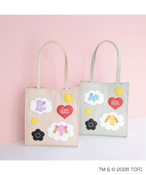MARY QUANT / Care Bears(TM) Padding Motif Tote