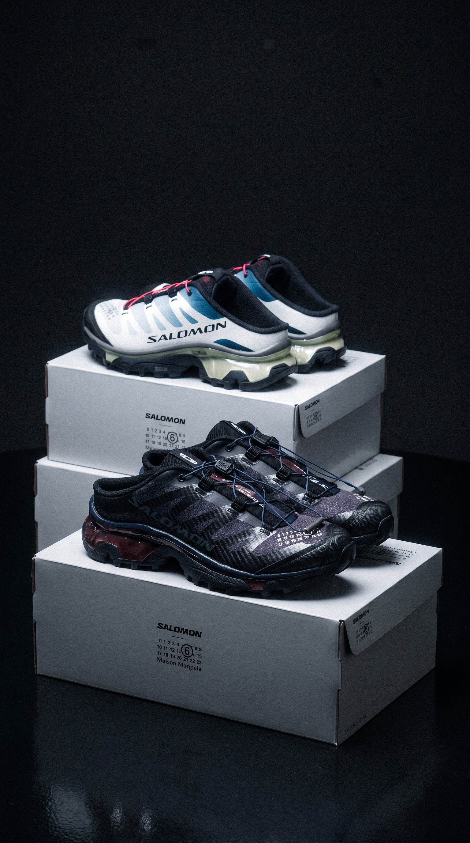 【Focus Store】預購 MM6 Maison Margiela 6 x Salomon XT-4 Mule "Vanilla Ice Gibraltar Sea" 冰川白 L49201000