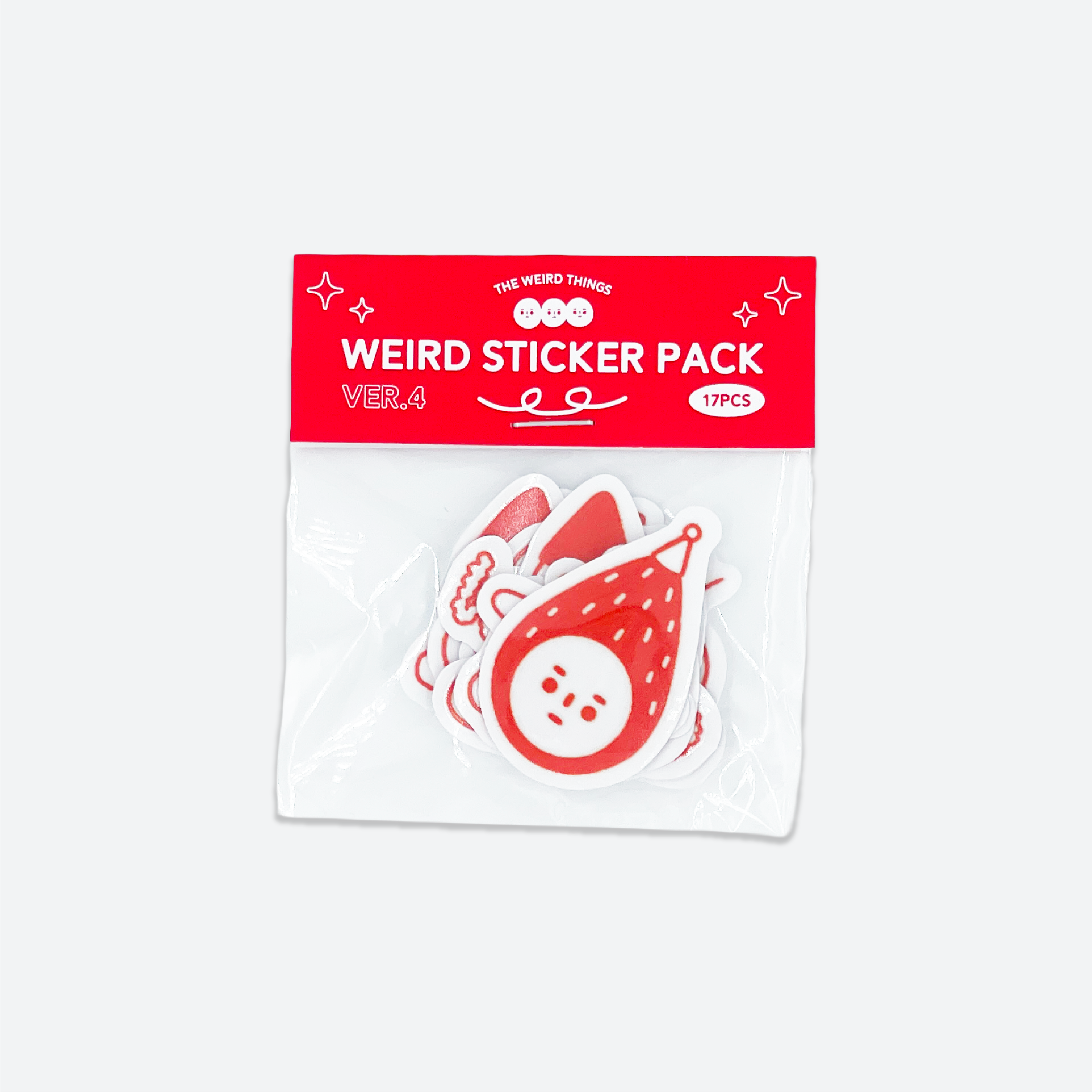 THE WEIRD THINGS-貼紙包