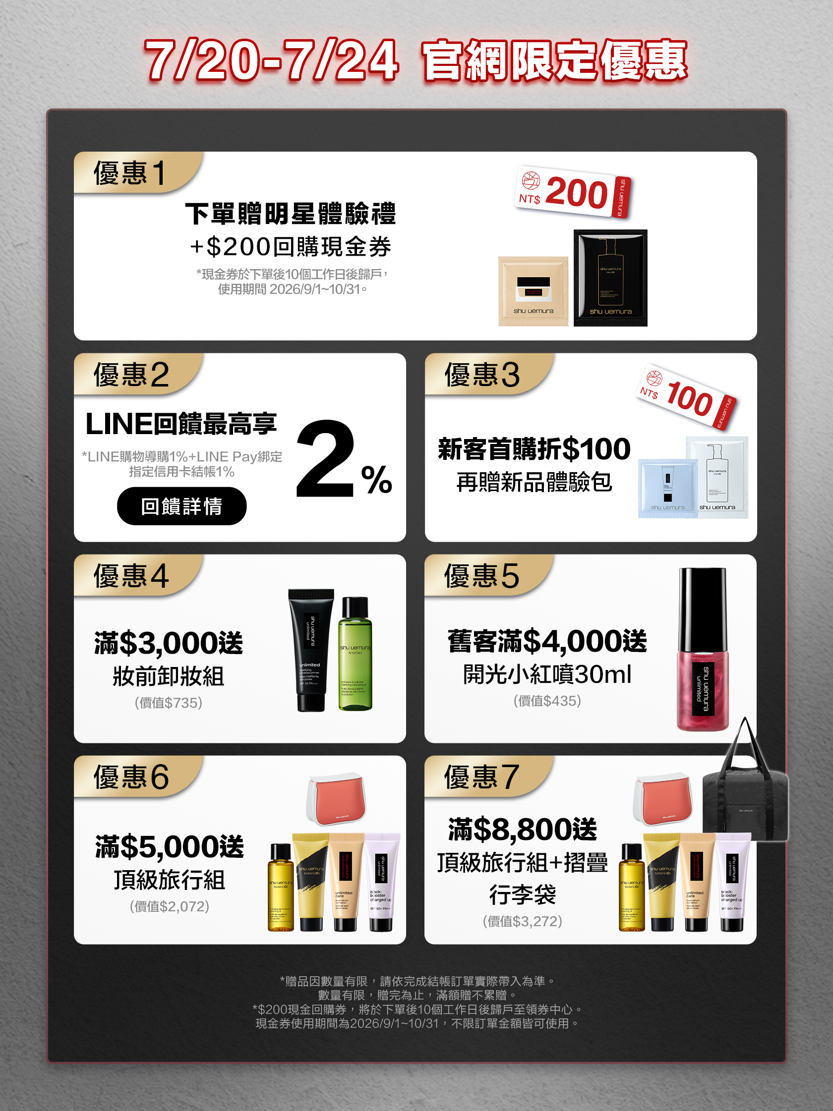 滿額贈