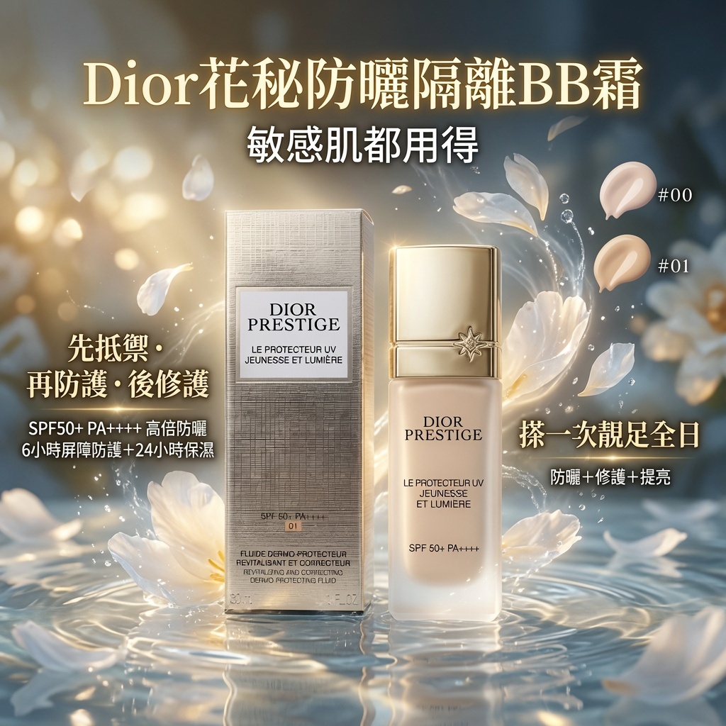 Dior花秘防曬隔離BB霜