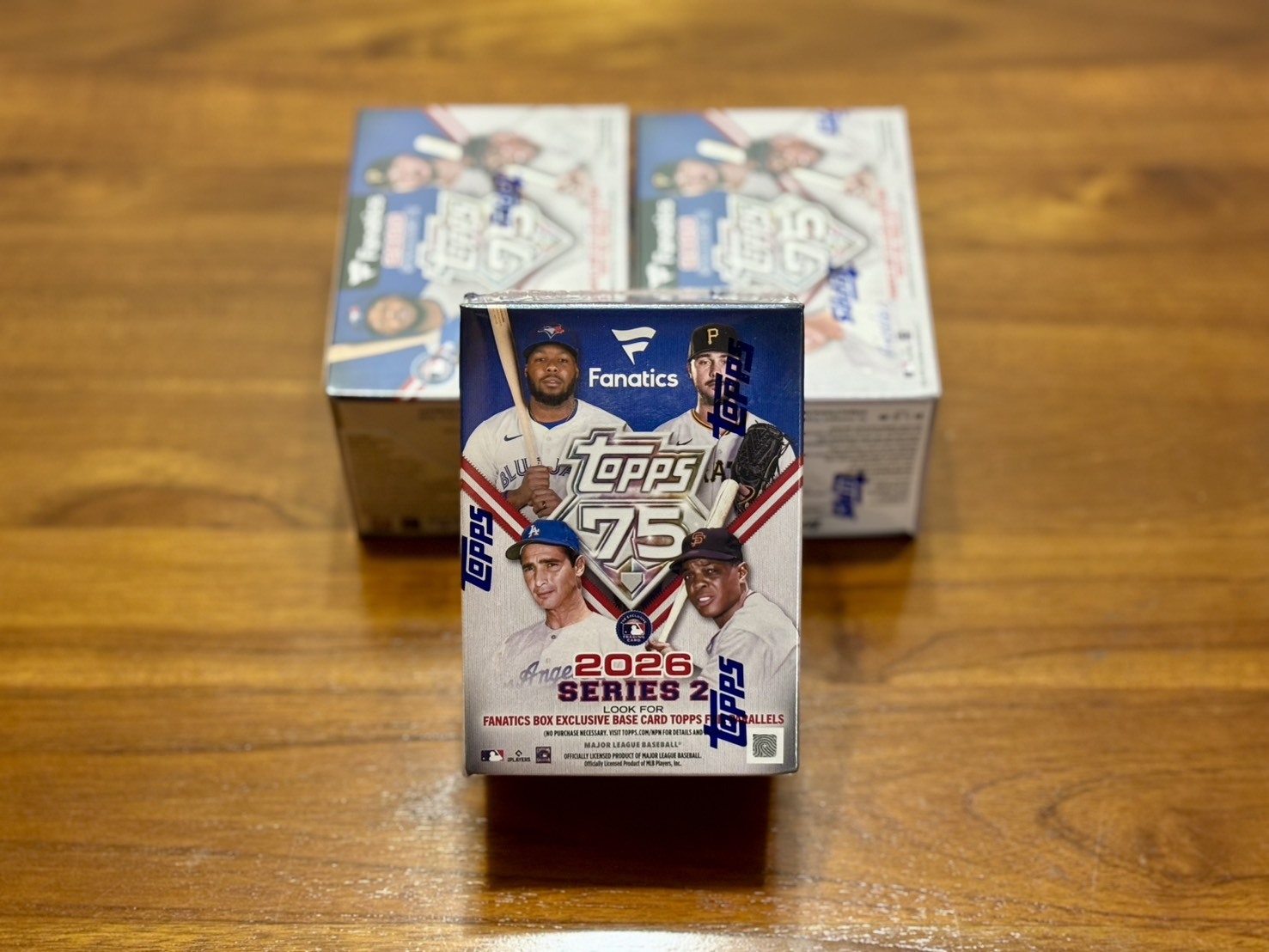 Topps 2026 Series 2 Baseball Fanatics 獨家 Value Box 球員卡 卡盒