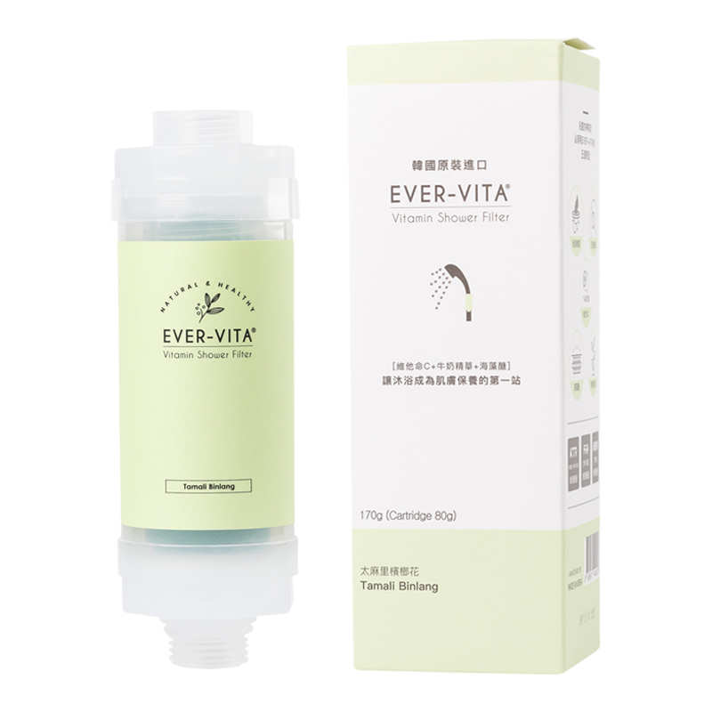 韓國 EVER VITA - 太麻里檳榔花 護膚香氛濾芯（蓮蓬頭除氯淨水）
