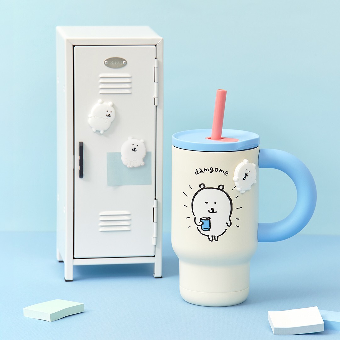 預訂｜韓國限定 白熊 磁吸裝飾保溫杯 740ml Magnet Deco Tumbler