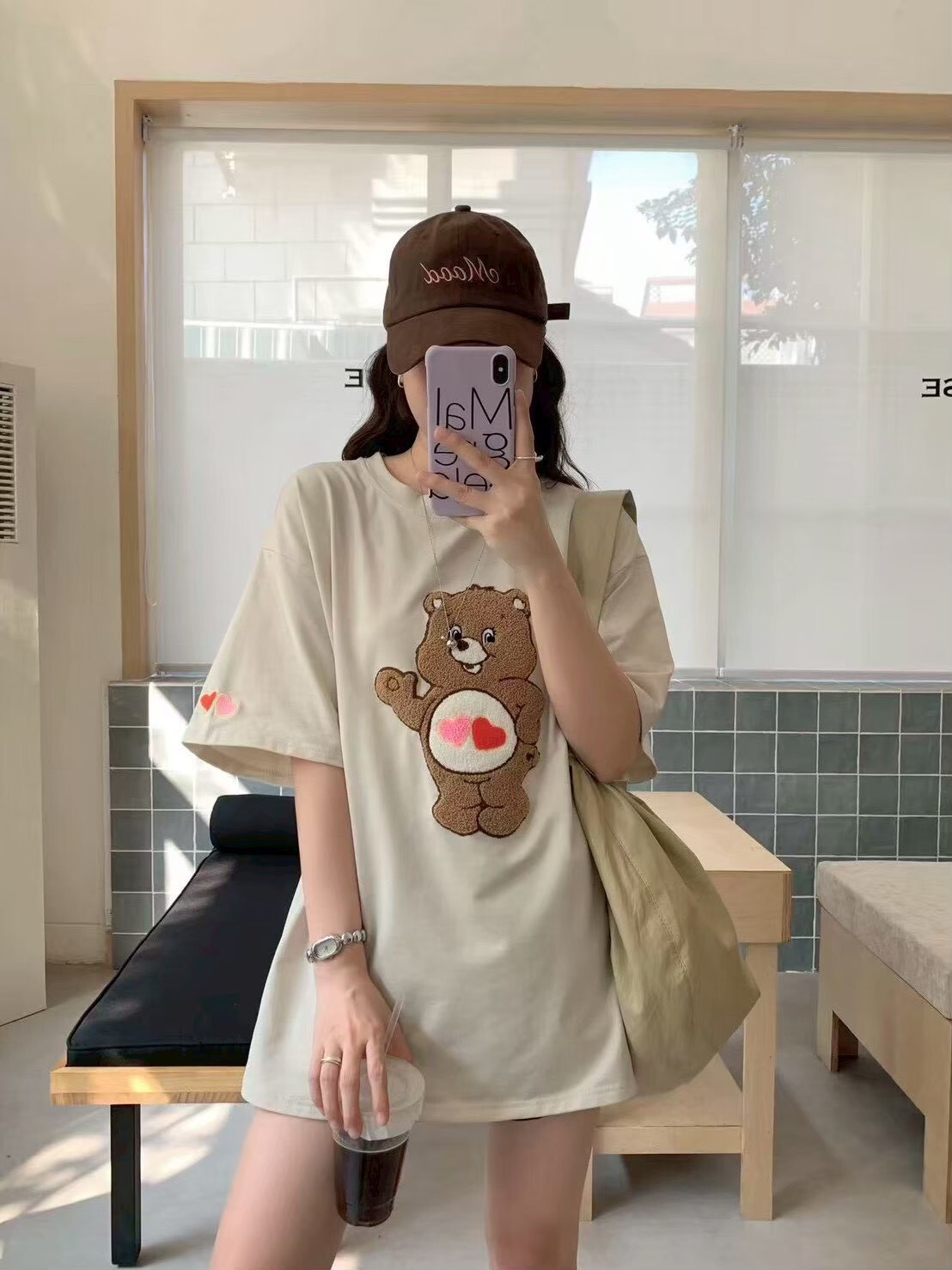 G6355-CareBears彩虹熊上衣