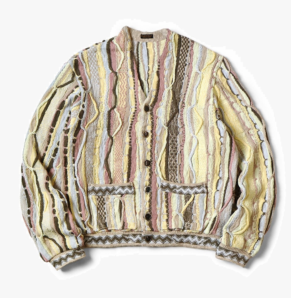 KAPITAL 7G KNIT GAUDY SHORT CARDIGAN - PRE ORDER ITEM (預訂中)